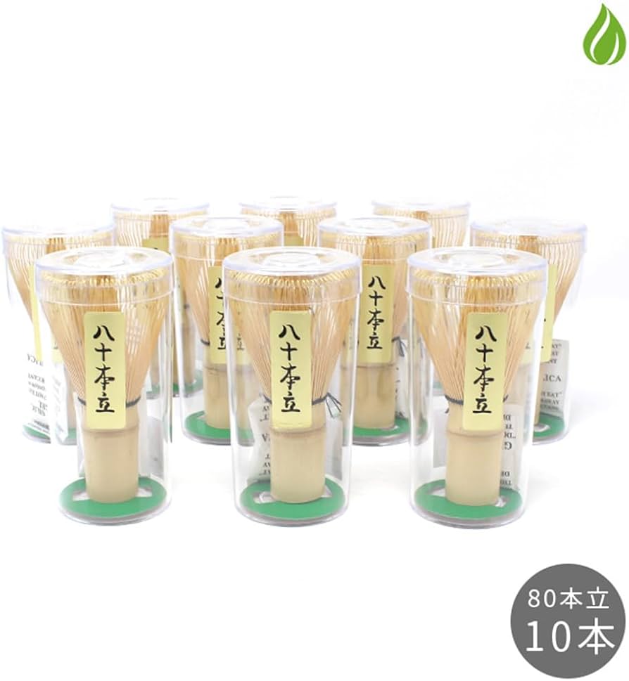 Amazon | ［10本セット ］ 茶道具 茶筅 茶せん 八十本立 80本立